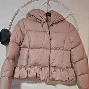 PINK Moncler coat